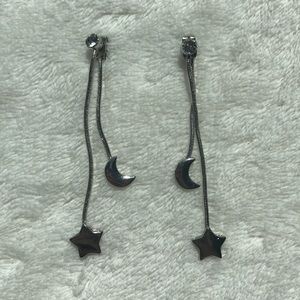 Star and Moon Earrrings